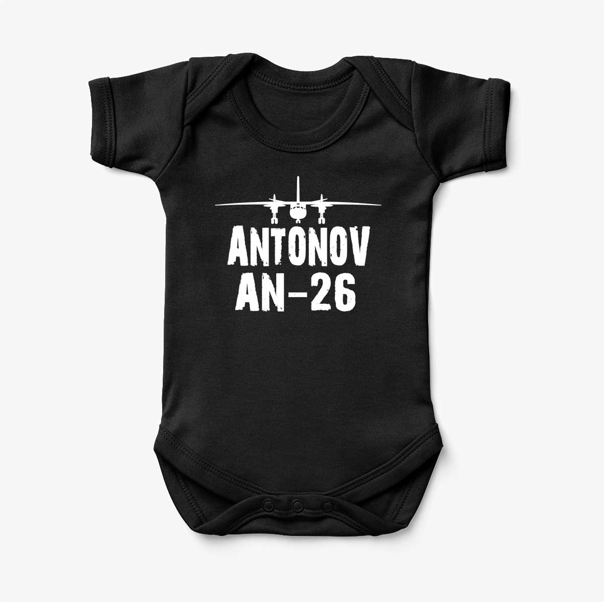 Antonov AN-26 & Plane Designed Baby Bodysuits