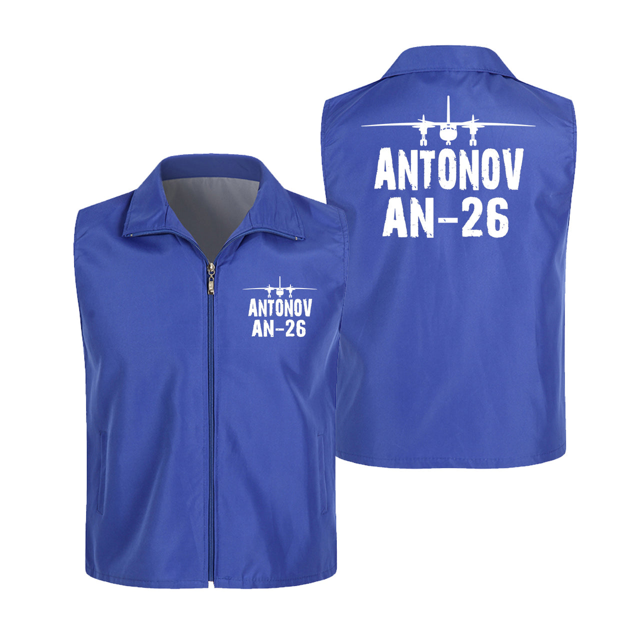 Antonov AN-26 & Plane Designed Thin Style Vests