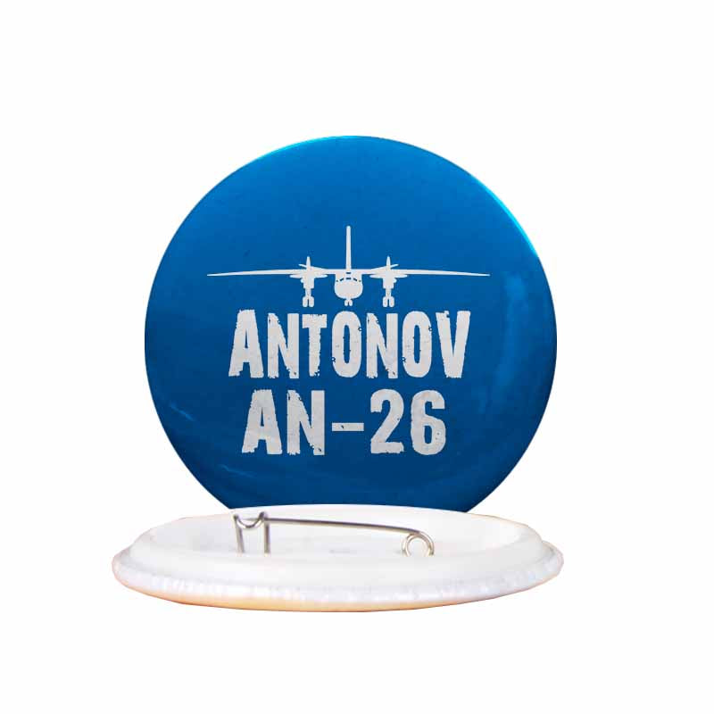 Antonov AN-26 & Plane Designed Pins
