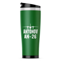 Thumbnail for Antonov AN-26 & Plane Designed Stainless Steel Travel Mugs