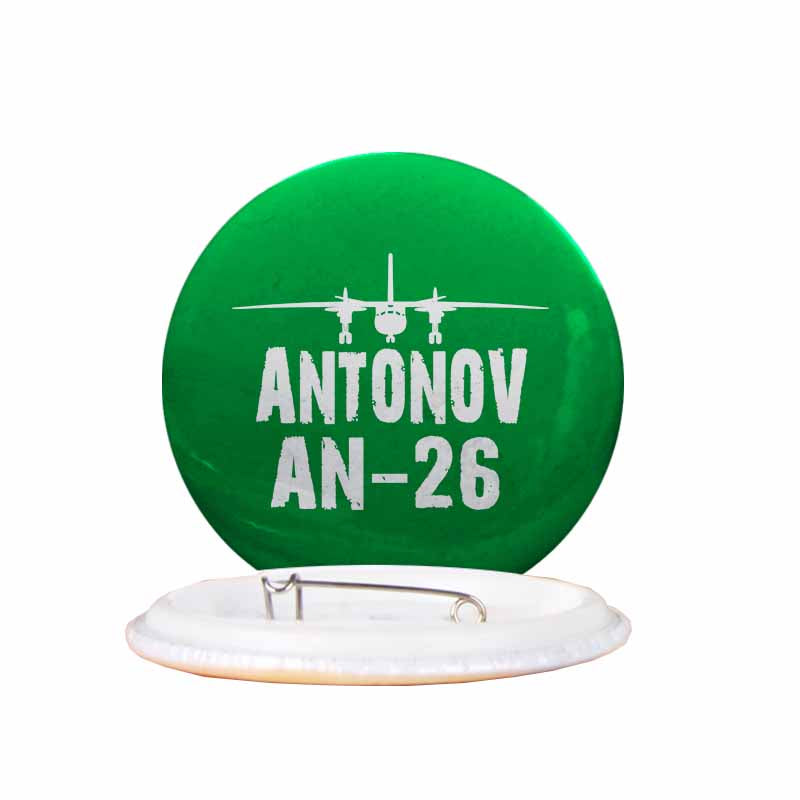 Antonov AN-26 & Plane Designed Pins
