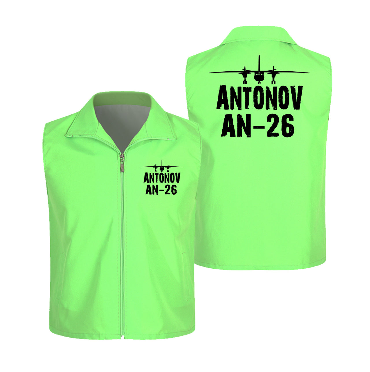 Antonov AN-26 & Plane Designed Thin Style Vests
