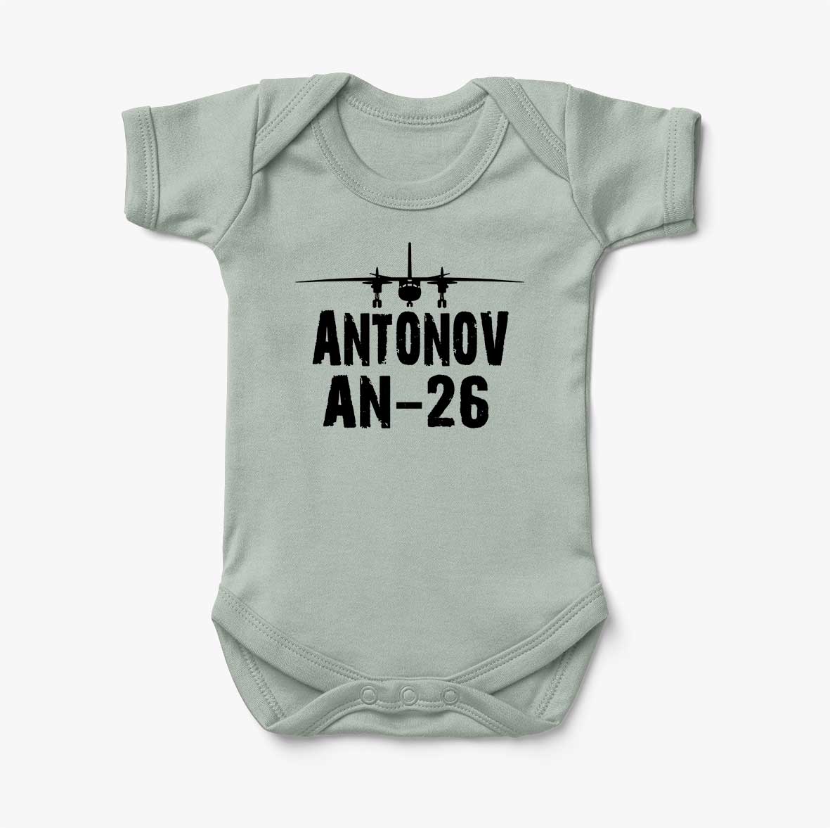 Antonov AN-26 & Plane Designed Baby Bodysuits