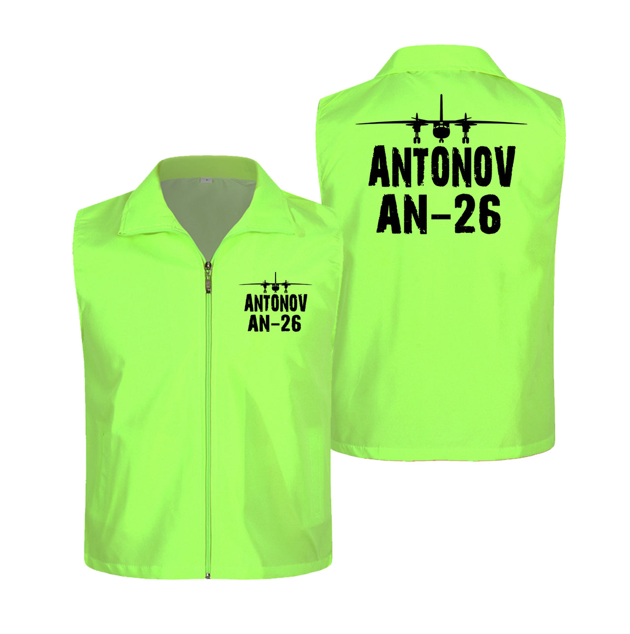 Antonov AN-26 & Plane Designed Thin Style Vests