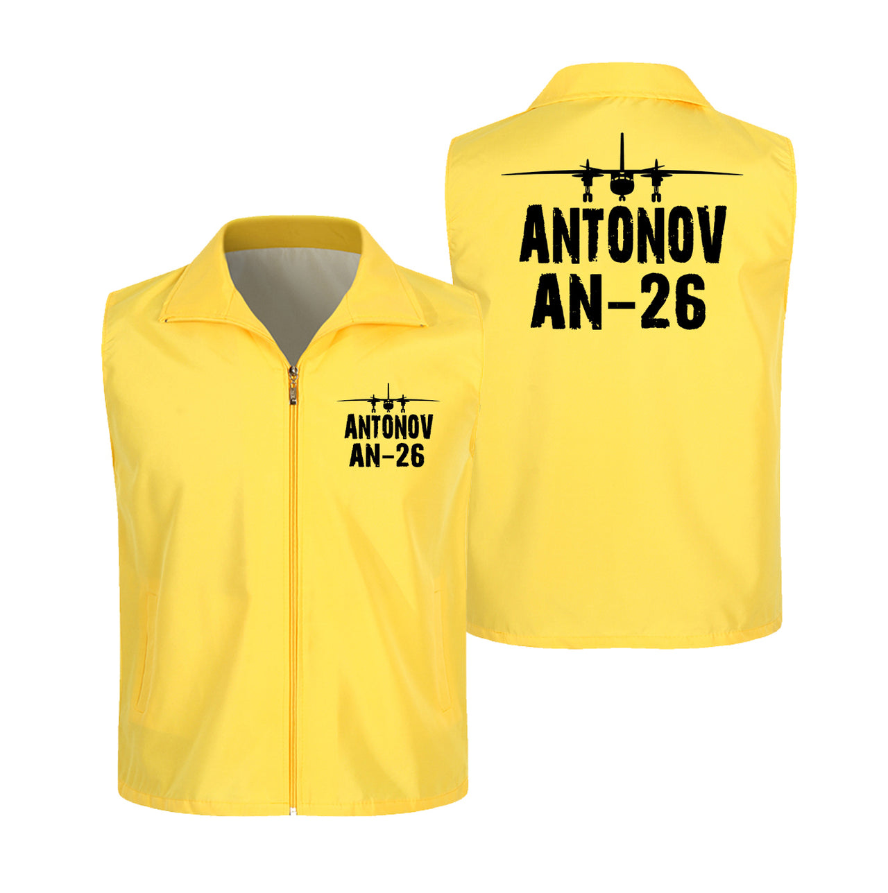 Antonov AN-26 & Plane Designed Thin Style Vests