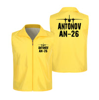 Thumbnail for Antonov AN-26 & Plane Designed Thin Style Vests
