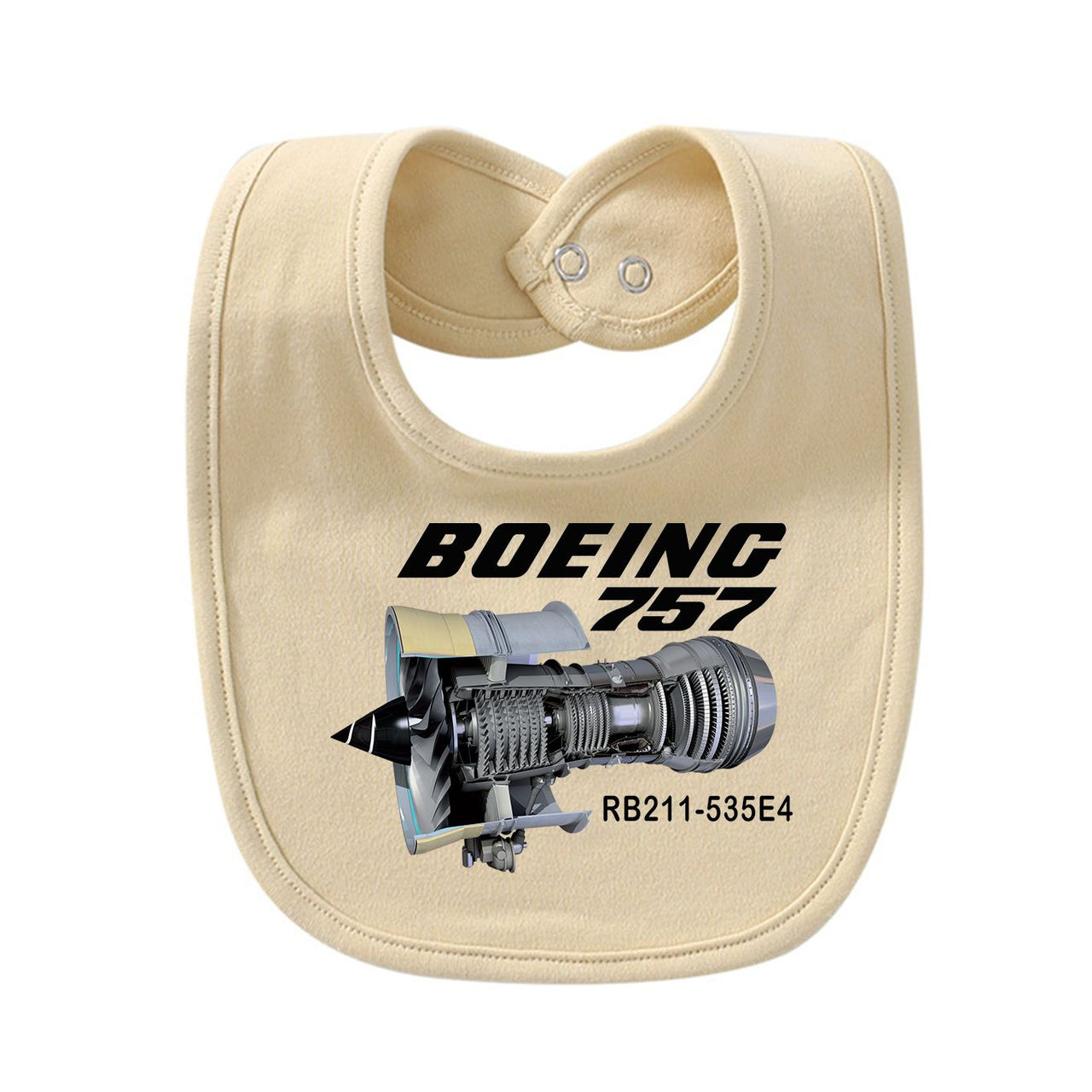 Boeing 757 & Rolls Royce Engine (RB211) Designed Baby Saliva & Feeding Towels