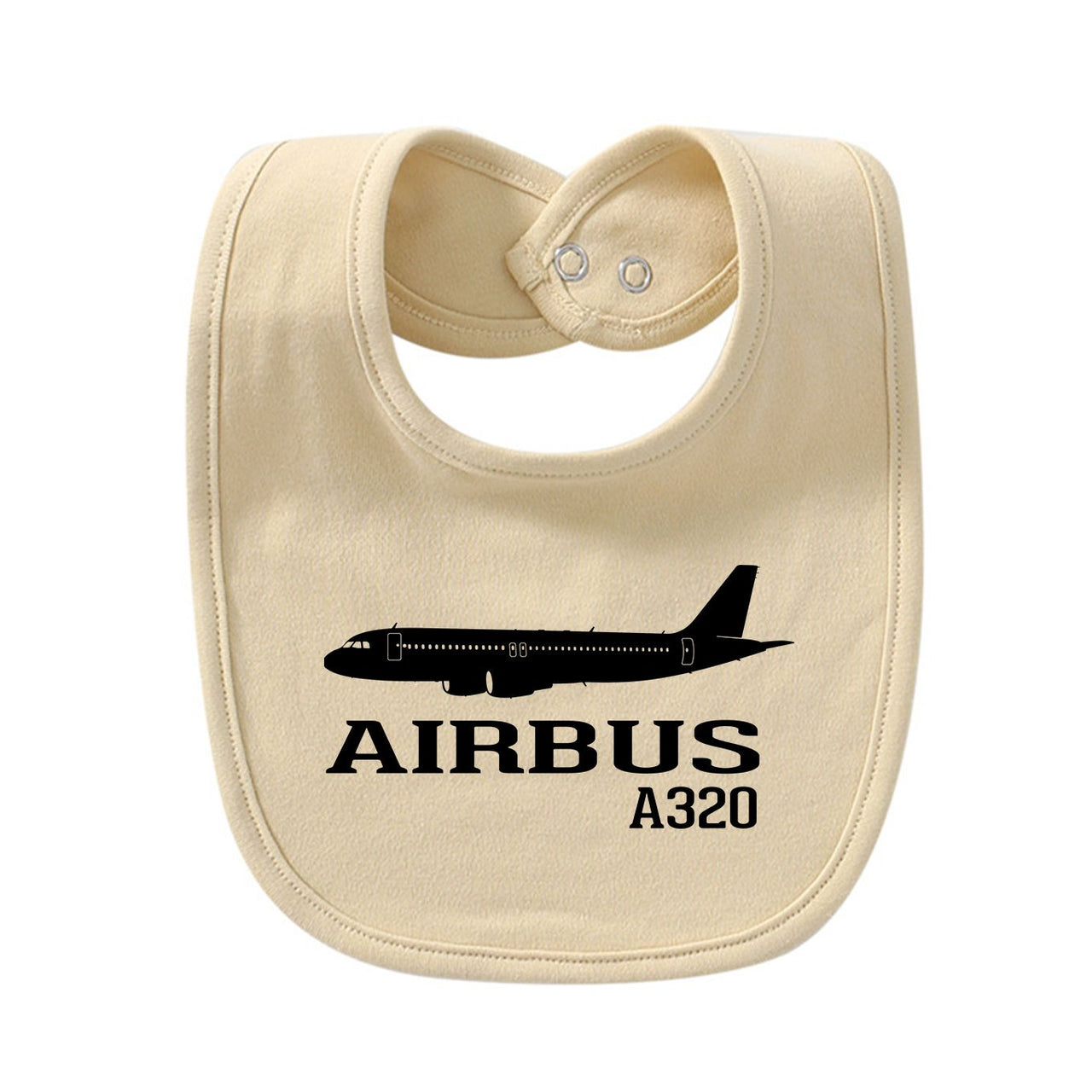 Airbus A320 Printed Designed Baby Saliva & Feeding Towels