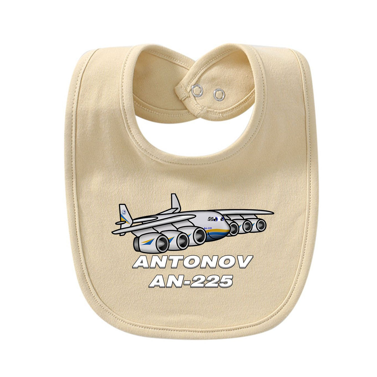 Antonov AN-225 (25) Designed Baby Saliva & Feeding Towels