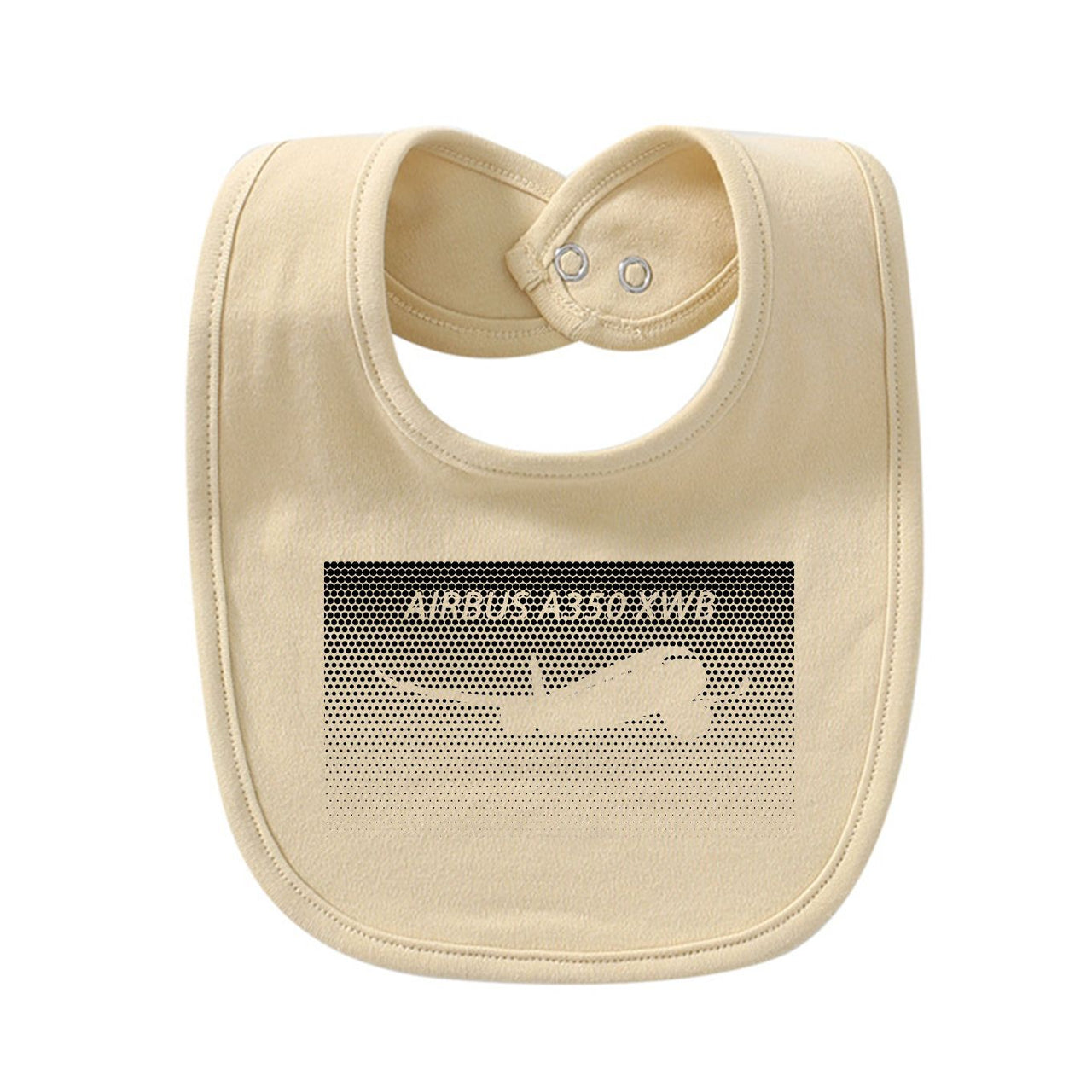 Airbus A350XWB & Dots Designed Baby Saliva & Feeding Towels