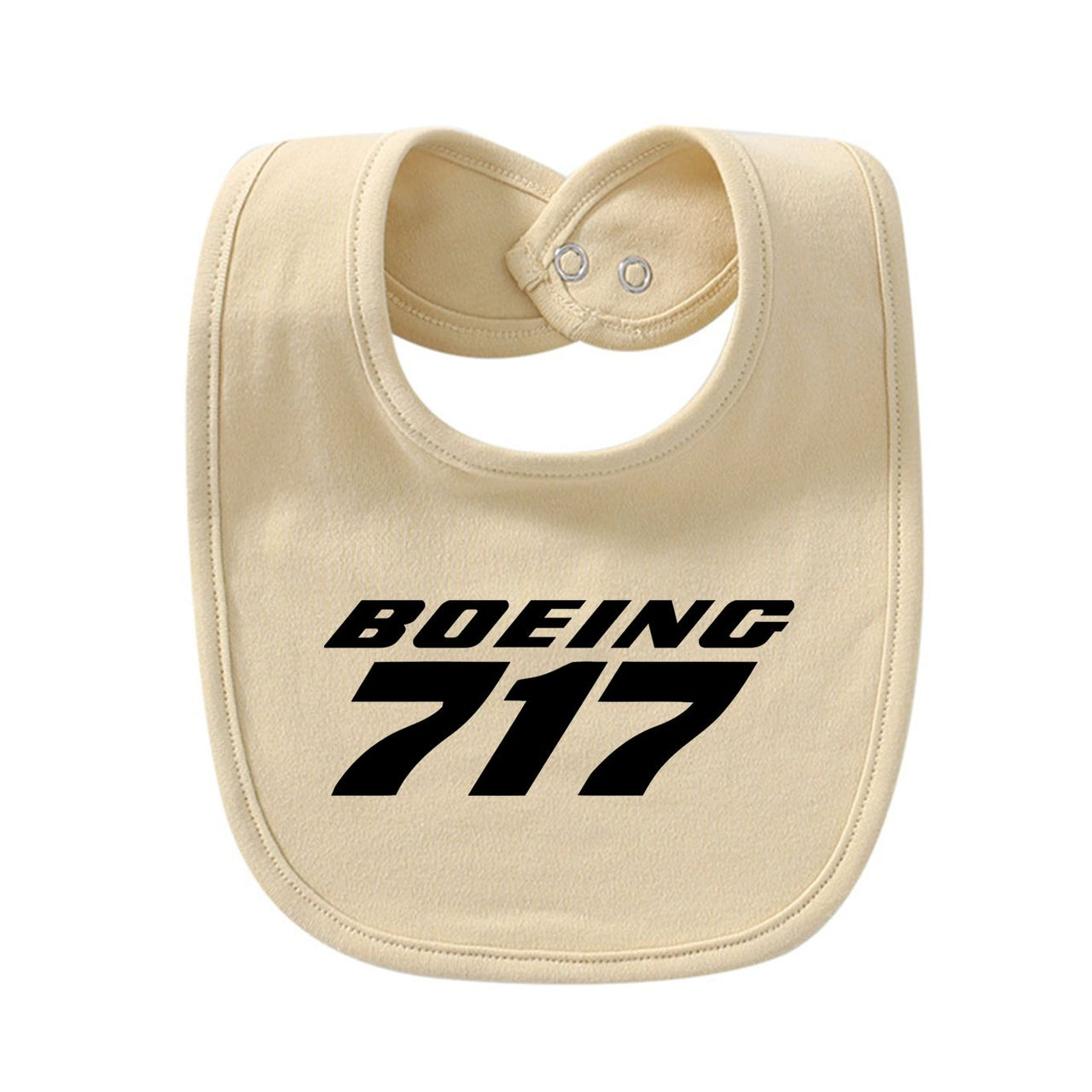 Boeing 717 & Text Designed Baby Saliva & Feeding Towels