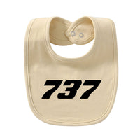 Thumbnail for 737 Flat Text Designed Baby Saliva & Feeding Towels