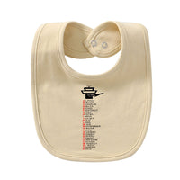 Thumbnail for Aviation Alphabet Designed Baby Saliva & Feeding Towels