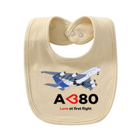 Thumbnail for Airbus A380 Love at first flight Designed Baby Saliva & Feeding Towels