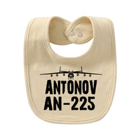 Thumbnail for Antonov AN-225 & Plane Designed Baby Saliva & Feeding Towels