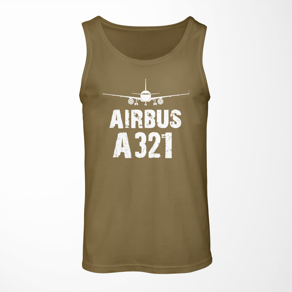 Airbus A321 & Plane Designed Tank Tops