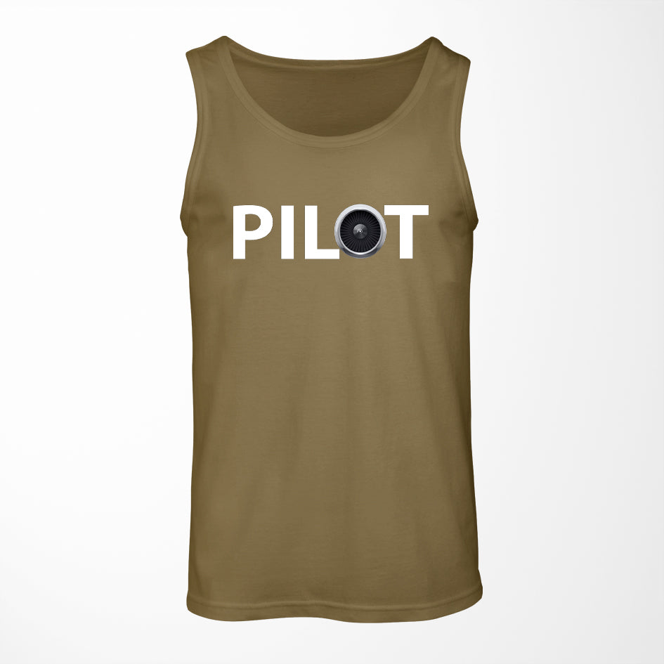 Pilot & Jet Engine Designed Tank Tops