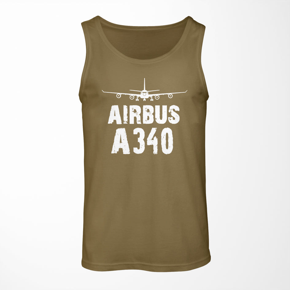 Airbus A340 & Plane Designed Tank Tops