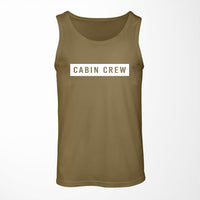 Thumbnail for Cabin Crew Text Designed Tank Tops