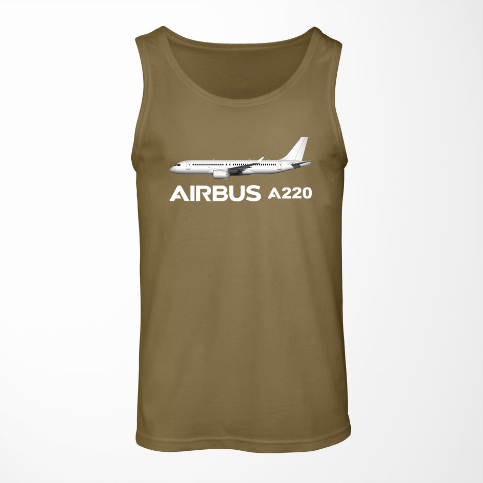 The Airbus A220 Designed Tank Tops