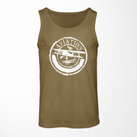 Thumbnail for Aviation Lovers Designed Tank Tops