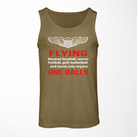 Thumbnail for Flying One Ball Designed Tank Tops