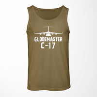 Thumbnail for GlobeMaster C-17 & Plane Designed Tank Tops