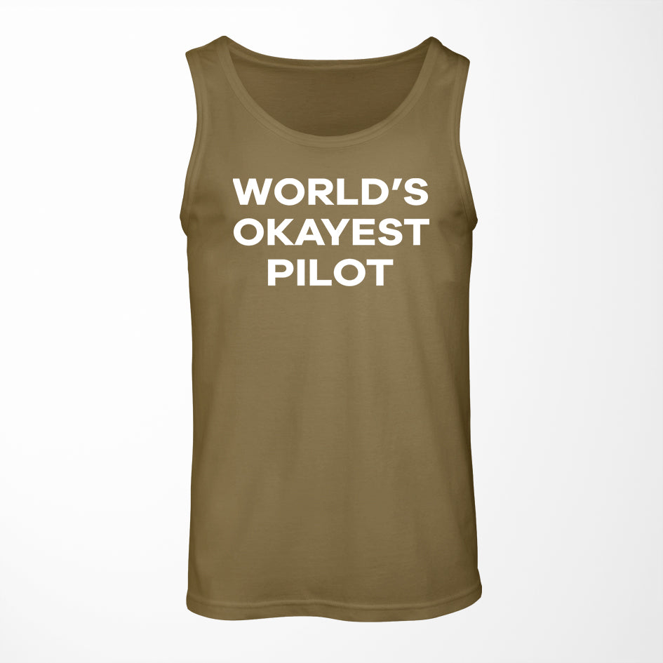 World's Okayest Pilot Designed Tank Tops