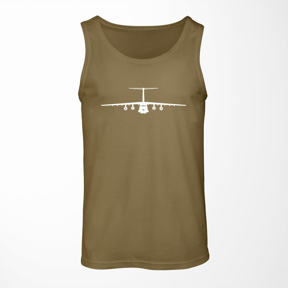 Ilyushin IL-76 Silhouette Designed Tank Tops