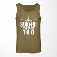Thumbnail for Sukhoi Superjet 100 & Plane Designed Tank Tops