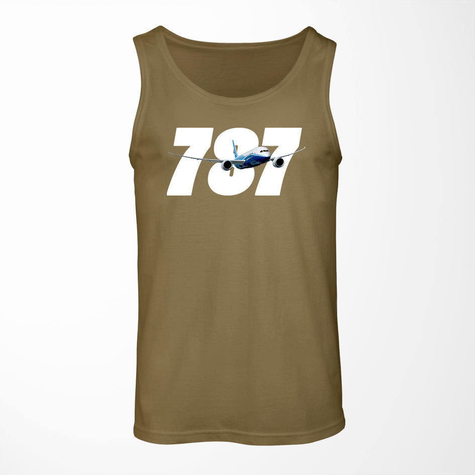 Super Boeing 787 Designed Tank Tops