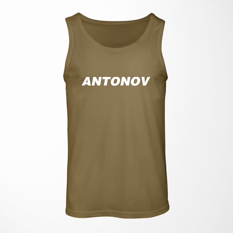 Antonov & Text Designed Tank Tops