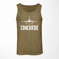Thumbnail for Concorde & Plane Designed Tank Tops