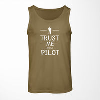 Thumbnail for Trust Me I'm a Pilot Designed Tank Tops
