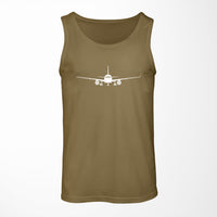 Thumbnail for Airbus A320 Silhouette Designed Tank Tops