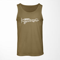 Thumbnail for Special Cessna Text Designed Tank Tops