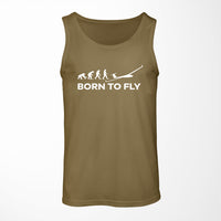 Thumbnail for Born To Fly Glider Designed Tank Tops