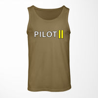 Thumbnail for Pilot & Stripes (2 Lines) Designed Tank Tops