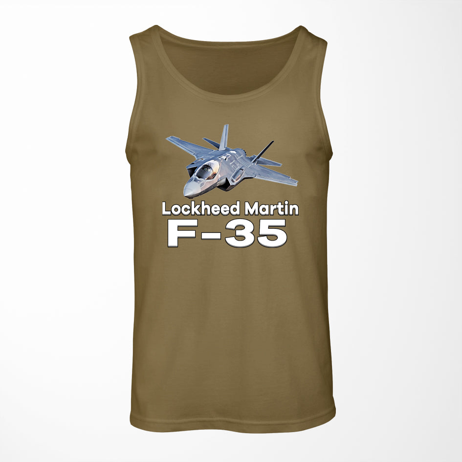 The Lockheed Martin F35 Designed Tank Tops