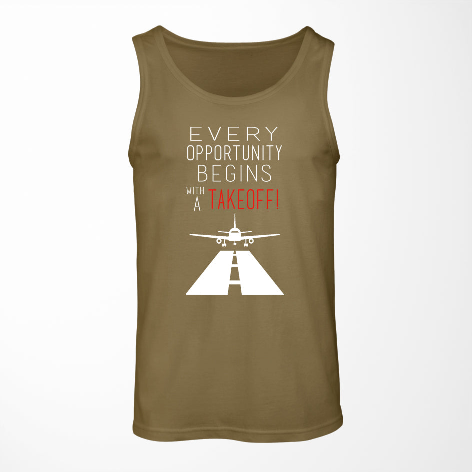 Every Opportunity Designed Tank Tops