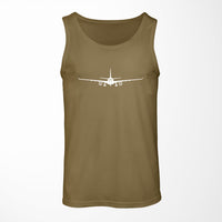 Thumbnail for Airbus A330 Silhouette Designed Tank Tops