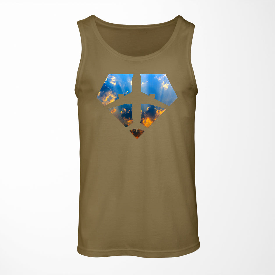 Supermen of The Skies (Sunrise) Designed Tank Tops