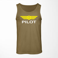 Thumbnail for Pilot & Badge Designed Tank Tops