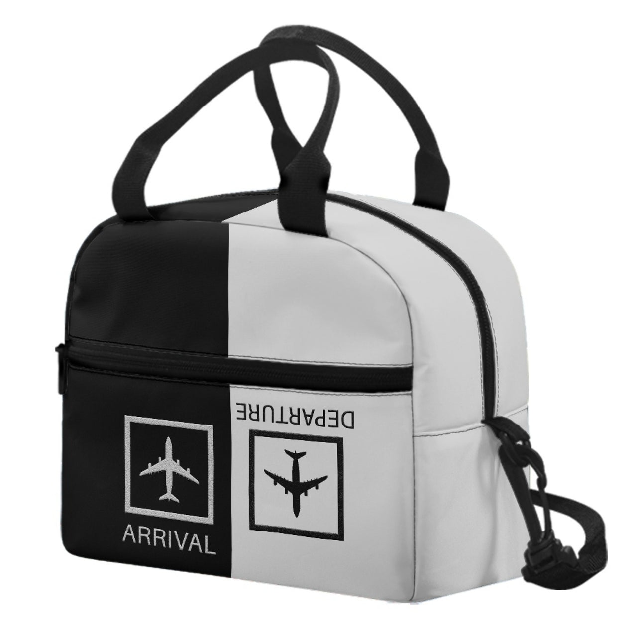 Arrival & Departures 2 Designed Lunch Bags