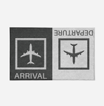 Arrivals & Departures 2 Designed Door Mats Aviation Shop 