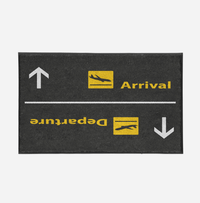 Thumbnail for Departures & Arrivals 3 Designed Door Mats Aviation Shop 