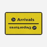 Thumbnail for Arrival and Departures 4 (Yellow) Designed Bath Mats Pilot Eyes Store Floor Mat 50x80cm 