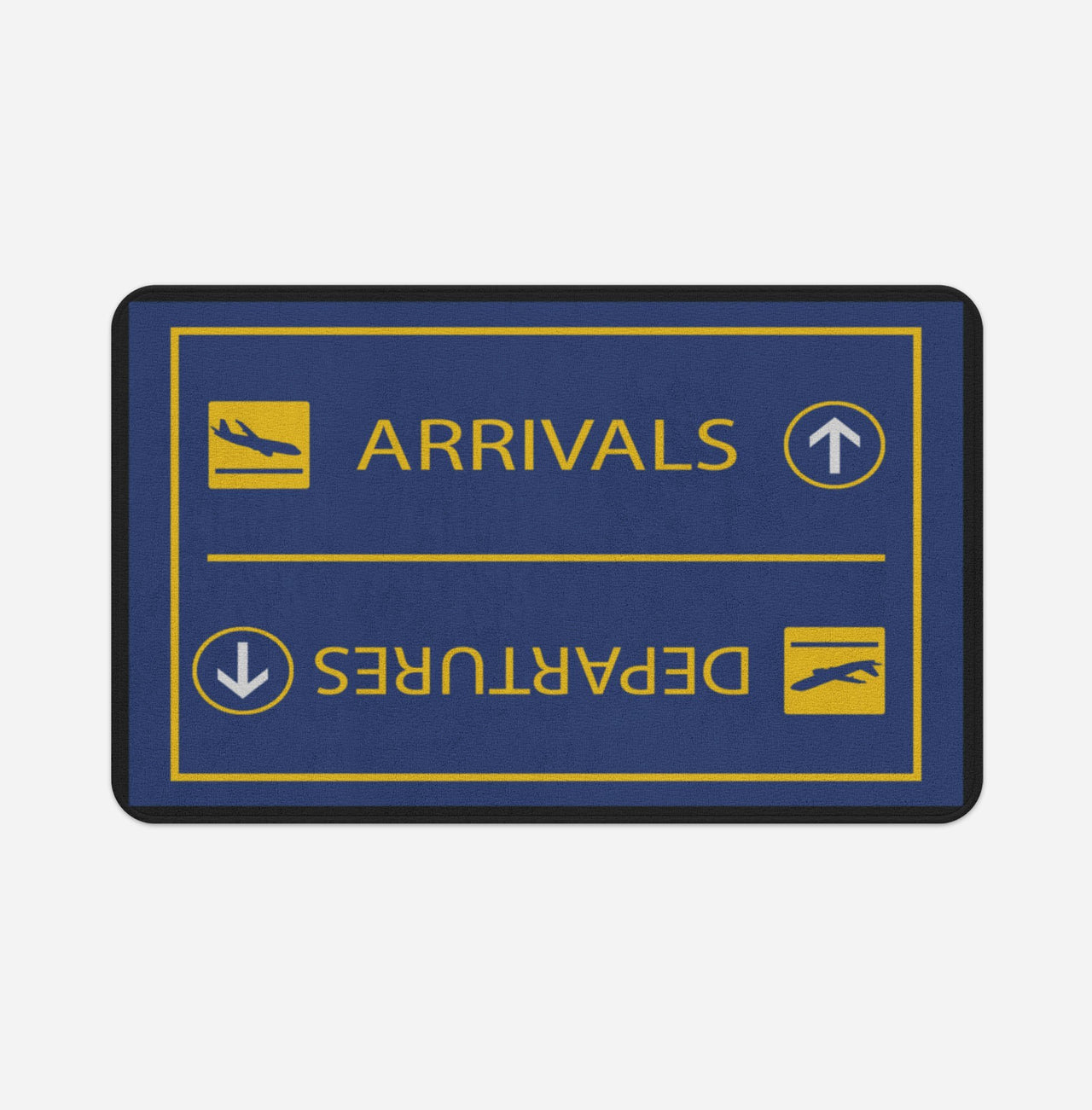 Arrival & Departures 7 Designed Bath Mats Aviation Shop 