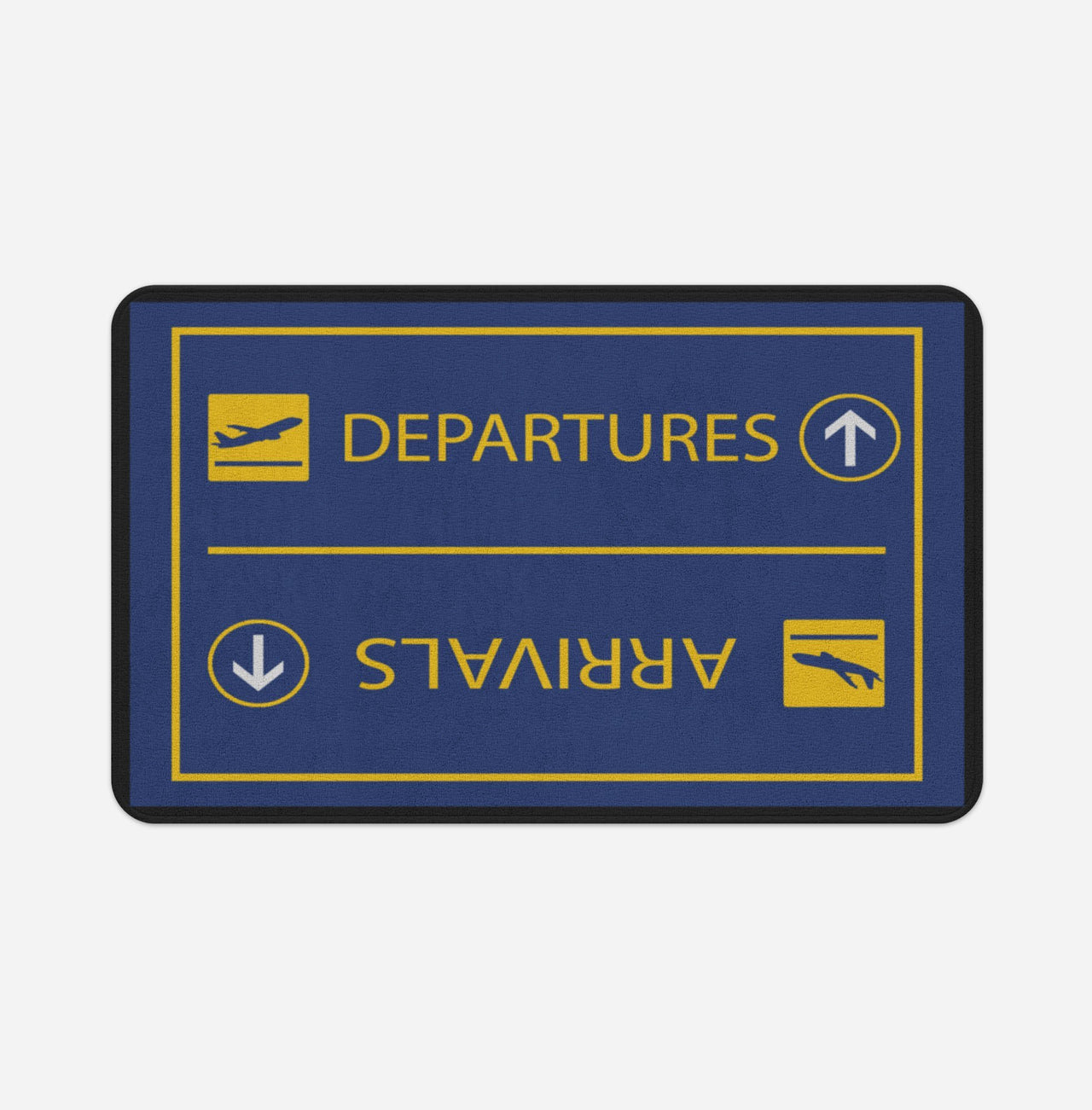 Arrival & Departures 7 Designed Bath Mats Aviation Shop 