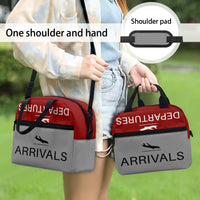 Thumbnail for Arrival & Departures (Red) Designed Lunch Bags